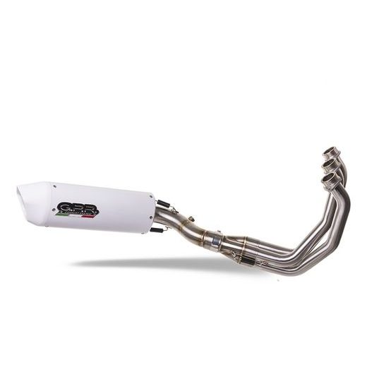 VÝFUK KOMPLETNÝ GPR ALBUS EVO4 E4.CO.Y.195.1.CAT.ALBE4 WHITE GLOSSY INCLUDING REMOVABLE DB KILLER AND CATALYST