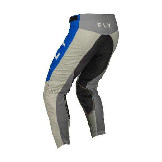 KALHOTY KINETIC JET, FLY RACING - USA 2023 (MODRÁ/ŠEDÁ/BÍLÁ)