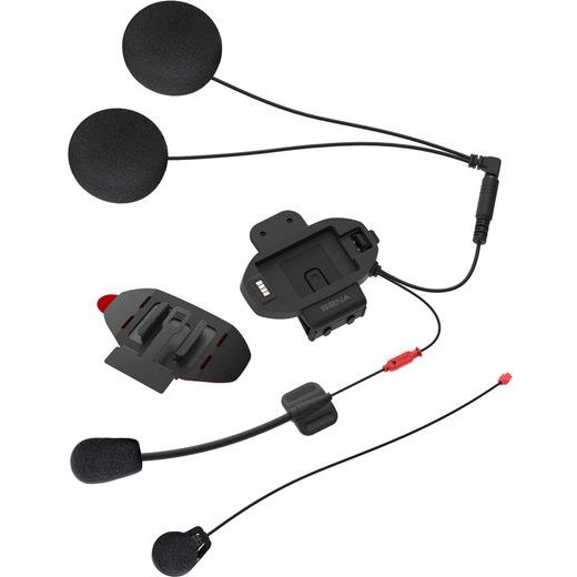 DRŽIAK NA PRILBU S PRÍSLUŠENSTVOM PRE HEADSET S HD SLUCHÁTKAMI SF1 / SF2 / SF4, SENA