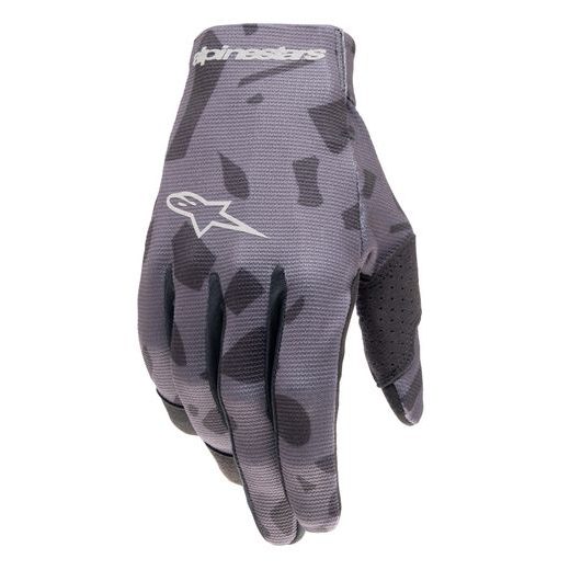 RUKAVICE RADAR, ALPINESTARS (ŠEDÁ CAMO/ČIERNA) 2024