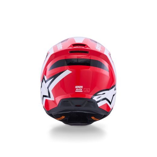 PRILBA S-M3 HEAT, ALPINESTARS (ČERVENÁ/BÍLÁ/ČERNÁ) 2026