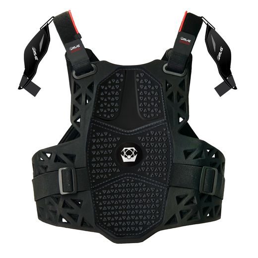CHRÁNIČ HRUDNÍKA + RAMENA ATLAS CHARGER CE L1, DETSKÝ (ČIERNA)