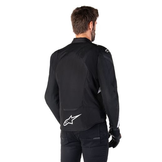 ALPINESTARS T-JAWS V4 WATERPROOF – MOTOCYKLOVÁ BUNDA NA CESTNÚ JAZDU (ČIERNA/BIELA) 2026