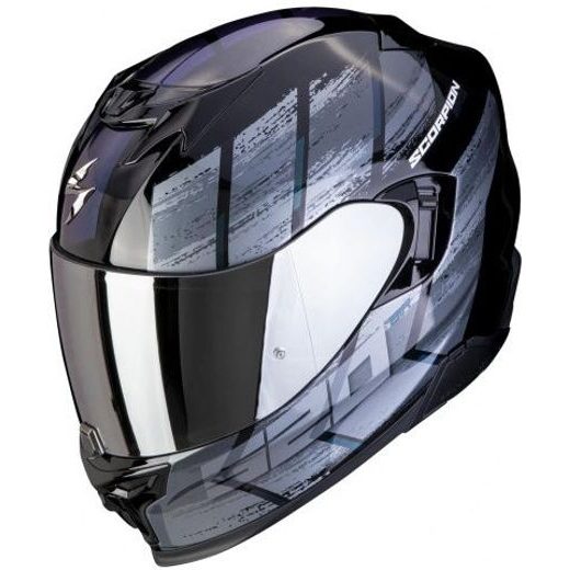 SCORPION PRILBA NA MOTOCYKEL EXO-520 EVO AIR MAHA, ČIERNA/CHAMELEON