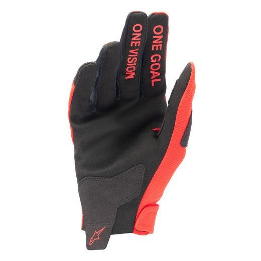 RUKAVICE RADAR, ALPINESTARS (ČERVENÁ/STRIEBORNÁ)