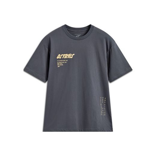 ALPINESTARS CHALK OVERSIZED CSF – VOĽNOČASOVÉ MOTO TRIČKO (TMAVO SIVÁ)