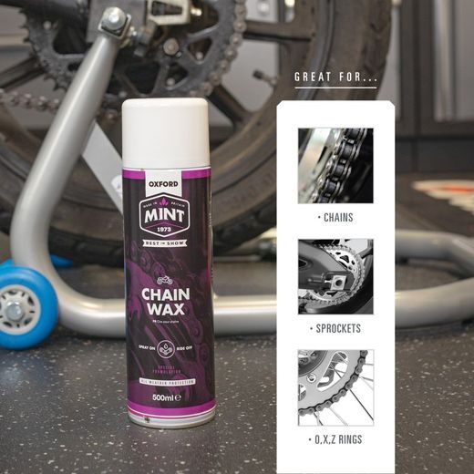 VOSK NA REŤAZ CHAIM WAX, MINT (500ML)