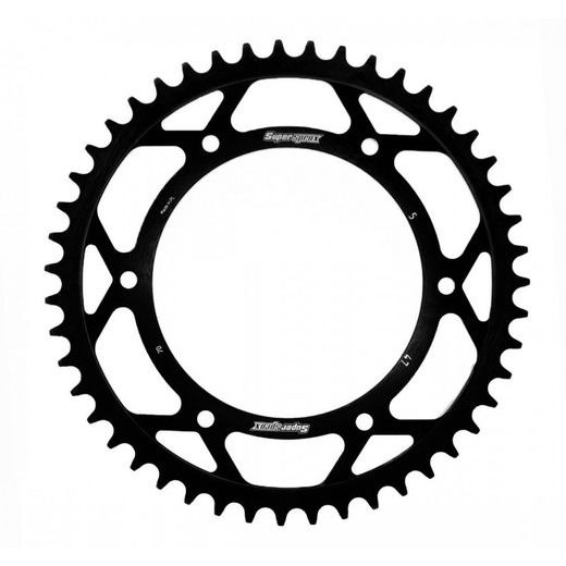 REŤAZOVÁ ROZETA SUPERSPROX RFE-5:47-BLK ČIERNA 47 ZUBOV,520