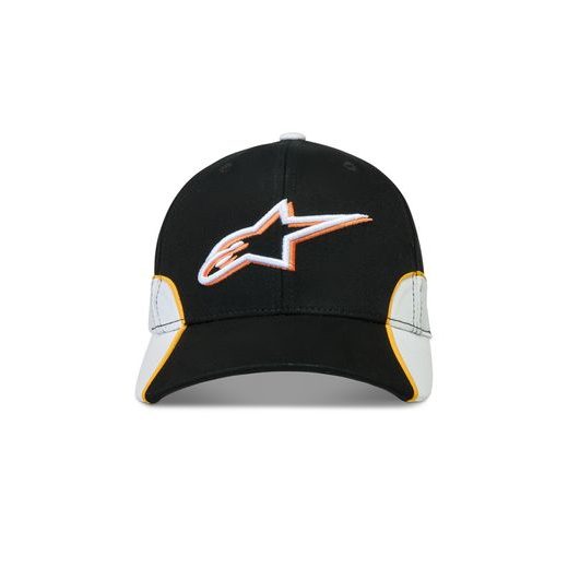 ALPINESTARS 500 SNAPBACK – VOĽNOČASOVÁ ŠILTOVKA (ČIERNA/BIELA)