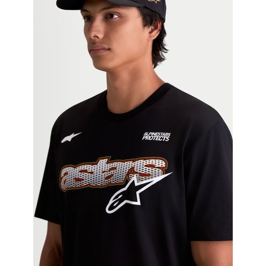 ALPINESTARS CYPRESS CSF – VOĽNOČASOVÉ MOTO TRIČKO (ČIERNA)