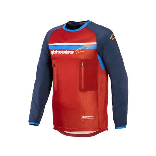 ALPINESTARS MAXDURA DUAL – MOTOKROSOVÝ DRES NA MX A ENDURO (ORANŽOVÁ/TMAVO MODRÁ) 2026