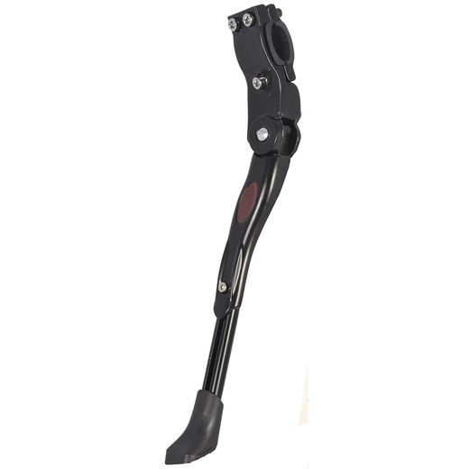 STOJÁNEK NA KOLESO BOČNÝ DIRTYFOOT KICKSTAND, OXFORD (ČIERNY, PRE MOŽNOSŤ OSAZENÍ NA ZADNÝ STAVBE RÁMU POMOCOU OBJÍMKY)
