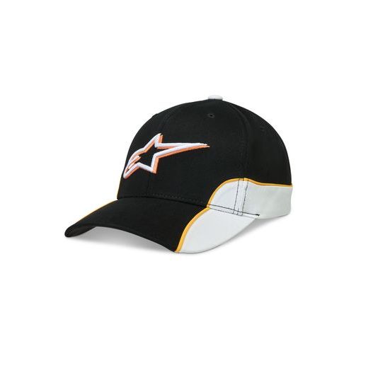 ALPINESTARS 500 SNAPBACK – VOĽNOČASOVÁ ŠILTOVKA (ČIERNA/BIELA)