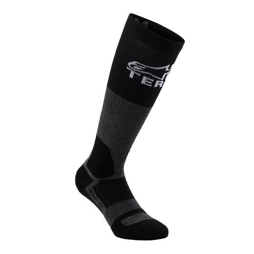 ALPINESTARS PONOŽKY AT 8 MERINO – MOTOCYKLOVÉ PONOŽKY DO MOTO TOPÁNOK (SIVÉ/ČIERNE) 2027