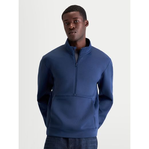 ALPINESTARS APERA HALF-ZIP – VOĽNOČASOVÁ MOTO MIKINA (MODRÁ)