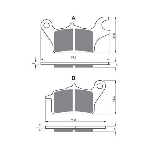 BRZDOVÉ OBLOŽENIE GOLDFREN 336 AD