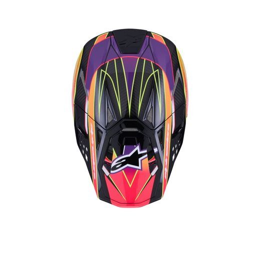 PRILBA SUPERTECH S-M10 ERA, ALPINESTARS (RŮŽOVÁ/FIALOVÁ/ŽLUTÁ FLUO) 2026