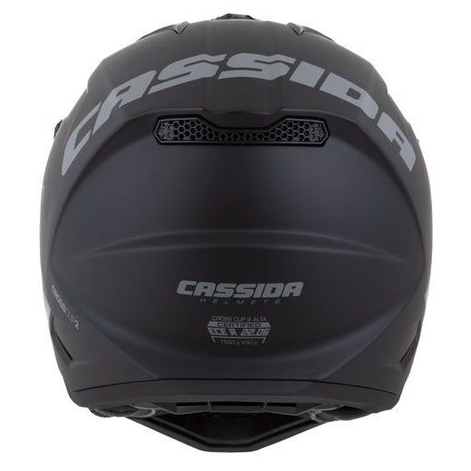 PRILBA CROSS CUP 2 ALTA, CASSIDA (ČIERNA MATNÁ/TMAVĚ ŠEDÁ) 2024