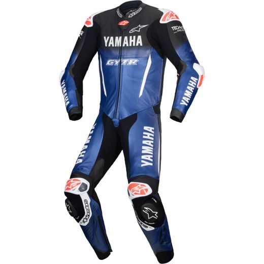 ALPINESTARS GP-R7 YAMAHA GYTR KOLEKCIA – KOŽENÁ MOTOCYKLOVÁ KOMBINÉZA (MODRÁ/ČIERNA/BIELA/ČERVENÁ) 2026