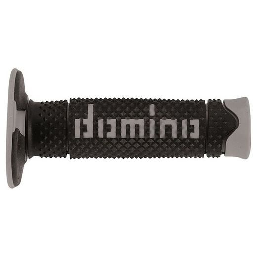 GRIPY A260 (OFFROAD) DĹŽKA 120 MM, DOMINO (ČIERNO-ŠEDÉ)