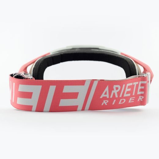 OKULIARE ARIETE MANTIS 13940-BCTC BIELA PINK CLAWS, CLEAR LENS