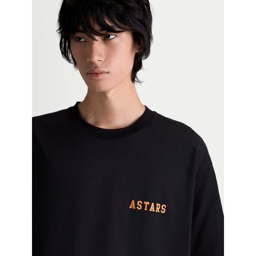 ALPINESTARS LATITUDE OVERSIZED CSF – VOĽNOČASOVÉ MOTO TRIČKO (ČIERNA)