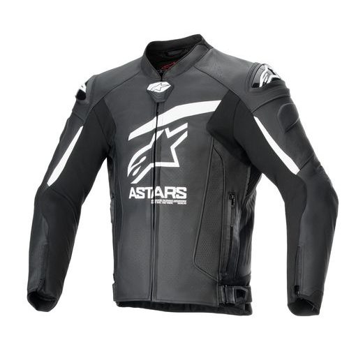 ALPINESTARS GP PLUS R 4 AIRFLOW – MOTOCYKLOVÁ BUNDA NA CESTNÚ JAZDU (ČIERNA/BIELA) 2024