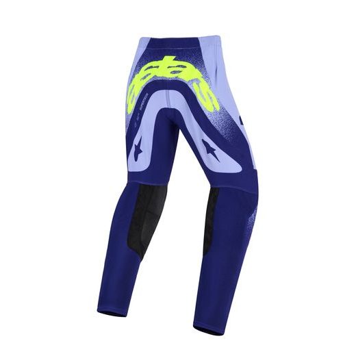 ALPINESTARS SUPERTECH SCENZ YOUTH – DETSKÉ MOTOKROSOVÉ NOHAVICE NA MX A ENDURO (FIALOVÁ/ŽLTÁ FLUO) 2026