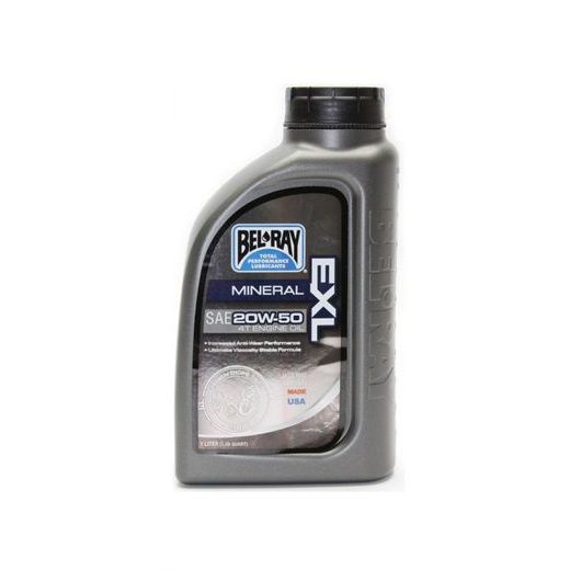 MOTOROVÝ OLEJ BEL-RAY EXL MINERAL 4T 20W-50 1 L