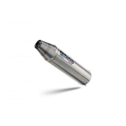SLIP-ON EXHAUST GPR DEEPTONE ATV.38.1.DE BRUSHED STAINLESS STEEL INCLUDING REMOVABLE DB KILLER AND LINK PIPE