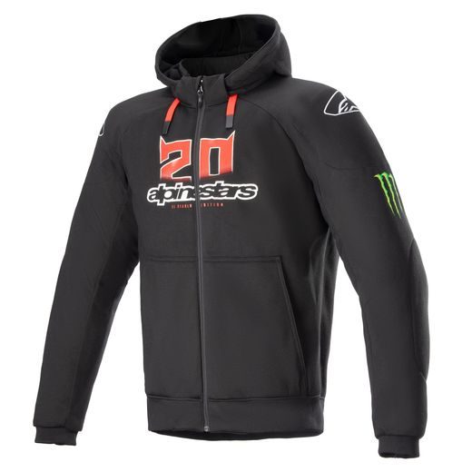 ALPINESTARS CHROME IGNITION MONSTER FQ20 KOLEKCIA – MOTOCYKLOVÁ BUNDA NA CESTNÚ JAZDU (ČIERNA/ČERVENÁ/BIELA/ZELENÁ) 2024