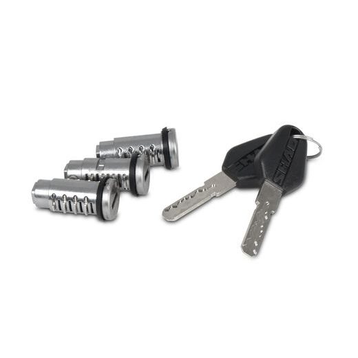 KOMPLETNÁ SADA BOČNÝCH HLINÍKOVÝCH KUFROV SHAD TERRA, 36/47 LITROVÝ BOČNÉ KUFRE, VRÁTANE MONTÁŽNEJ SADY SHAD BMW F 650 GS/ F 700 GS/ F 800 GS