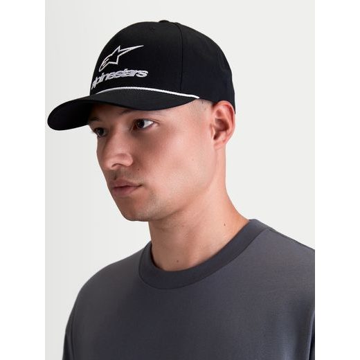 ALPINESTARS COMBO LOGO SNAPBACK – VOĽNOČASOVÁ ŠILTOVKA (ČIERNA)