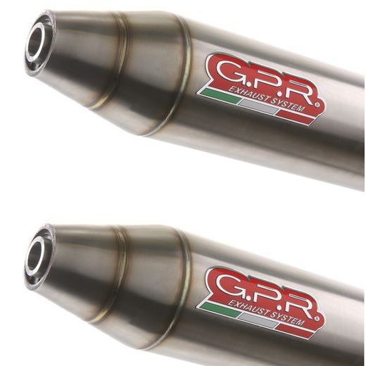 VÝFUK KOMPLETNÝ GPR DEEPTONE CO.ATV.30.DEATV BRUSHED STAINLESS STEEL INCLUDING REMOVABLE DB KILLER