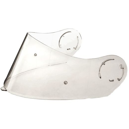 PLEXI PRE PRILBY COMPRESS 2.0 S PRÍPRAVOU PRE PINLOCK, CASSIDA (ČÍRE)