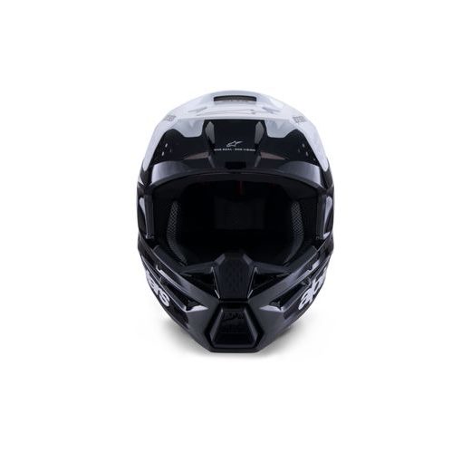PRILBA S-M3 RADIUM, ALPINESTARS (ČERNÁ/BÍLÁ/ŠEDÁ) 2026
