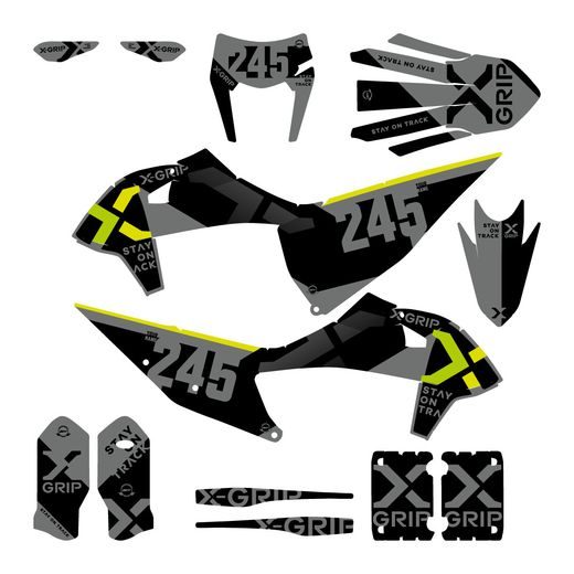 SÚPRAVA POLEPOV MOTOCYKLA X-GRIP – KTM EXC 150 TPI (2020 - 2023) A ĎALŠIE MODELY