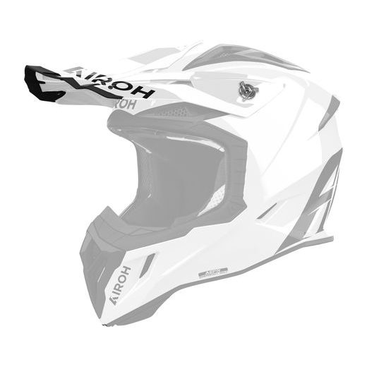 KŠILT PRO PŘILBU AVIATOR ACE 2, AIROH (COLOR - BÍLÝ LESKLÝ)