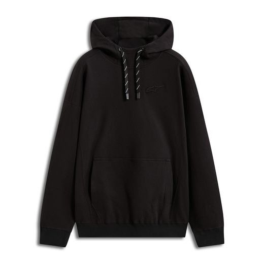ALPINESTARS CAMINO TEXTURED OVERSIZED HOODIE – VOĽNOČASOVÁ MOTO MIKINA (ČIERNA OFF BLACK)