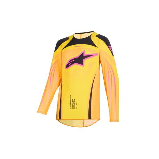 ALPINESTARS TECHSTAR NOMUR YOUTH – DETSKÝ MOTOKROSOVÝ DRES NA MX A ENDURO (ORANŽOVÁ/ŽLTÁ/RUŽOVÁ) 2026