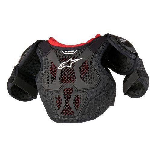 ALPINESTARS BIONIC KICKSTART – DETSKÝ CHRÁNIČ TELA NA MOTORKU (ČIERNA/ČERVENÁ) 2024