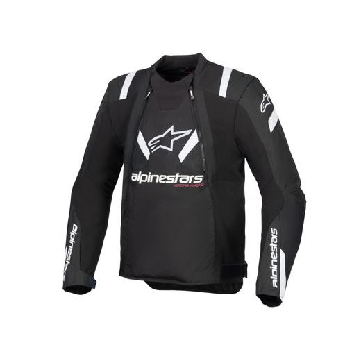 ALPINESTARS T-STUNT AIR – MOTOCYKLOVÁ BUNDA NA CESTNÚ JAZDU (ČIERNA/BIELA) 2025