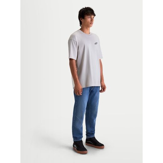 ALPINESTARS MANDATE OVERSIZED CSF – VOĽNOČASOVÉ MOTO TRIČKO (SIVÁ)