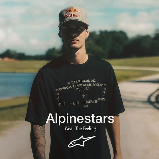 ALPINESTARS INFINITY OVERSIZED CSF – VOĽNOČASOVÉ MOTO TRIČKO (ČIERNA)