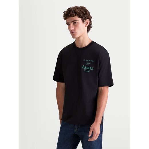 ALPINESTARS POST OVERSIZED CSF – VOĽNOČASOVÉ MOTO TRIČKO (ČIERNA)