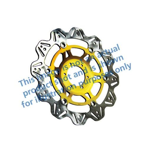 BRZDOVÝ KOTÚČ EBC VR842GLD ZLATÁ