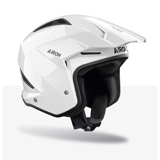 PŘILBA TRR 2 COLOR, AIROH (BÍLÁ LESKLÁ) 2025