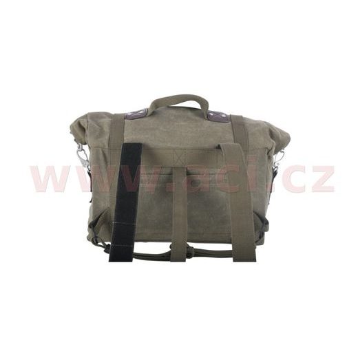 BOČNÉ BRAŠNE NA MOTOCYKEL HERITAGE, OXFORD (ZELENÉ KHAKI, OBJEM 40 L, PÁR)