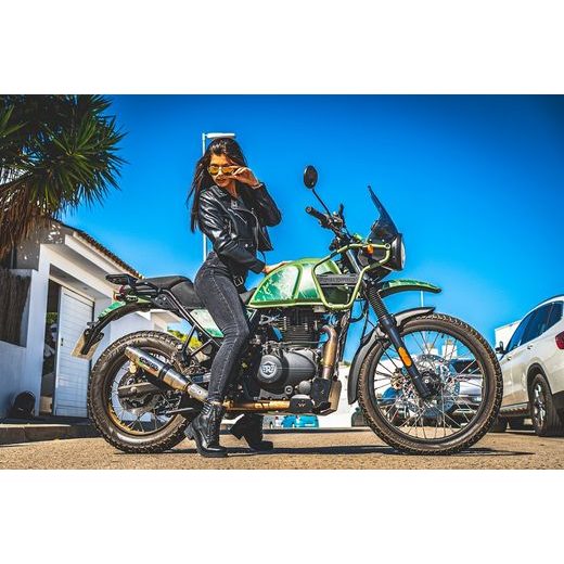 SLIP-ON EXHAUST GPR DEEPTONE ROY.5.RACE.DE BRUSHED STAINLESS STEEL INCLUDING LINK PIPE