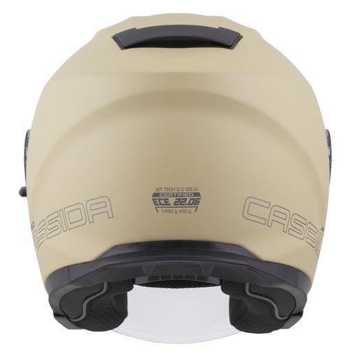 PRILBA JET TECH 2.0 SOLID, CASSIDA (PIESKOVÁ MATNÁ/ČERNÁ/ŠEDÁ) 2025
